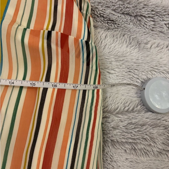 Colorful Striped Summer Long Maxi Dress - Picture 7 of 8